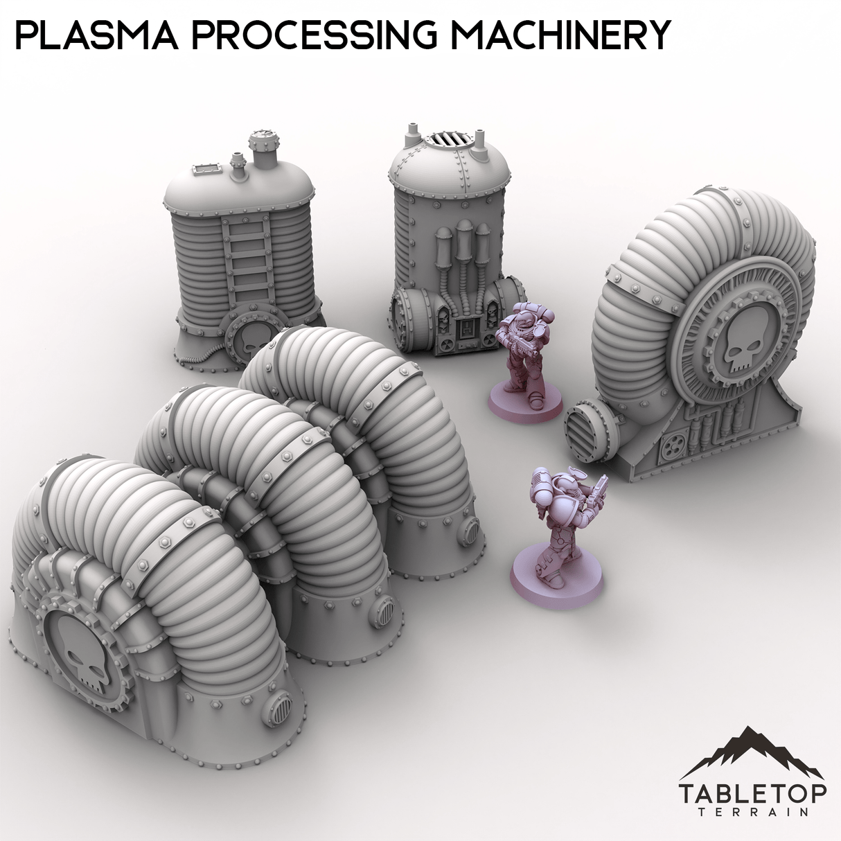 Tabletop Terrain Scatter Terrain Plasma Processing Machinery