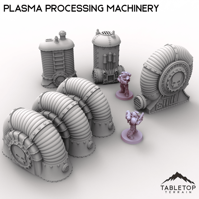 Tabletop Terrain Scatter Terrain Plasma Processing Machinery