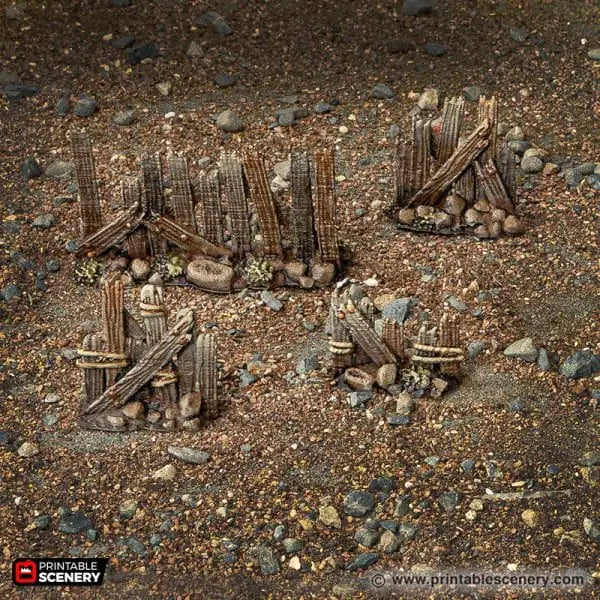 Tabletop Terrain Scatter Terrain Ramshackle Fences