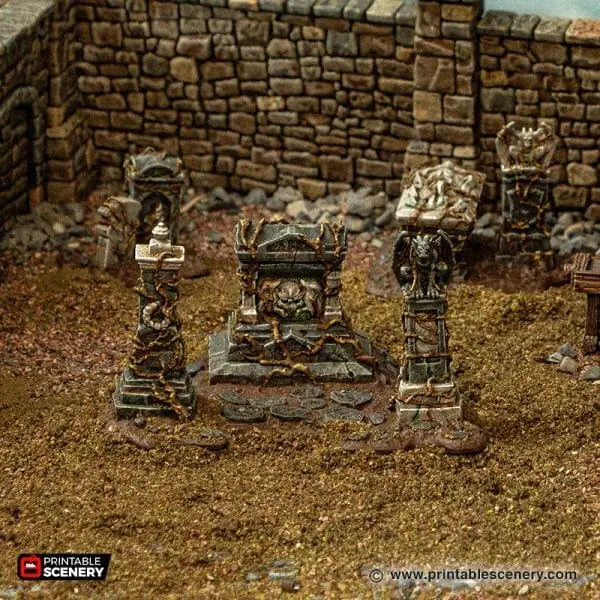 Tabletop Terrain Scatter Terrain Ramshackle Tombstones