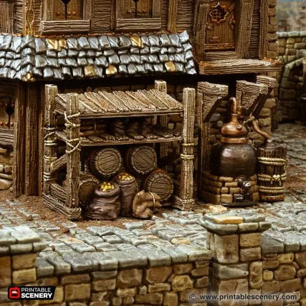 Tabletop Terrain Scatter Terrain Rum Distillery