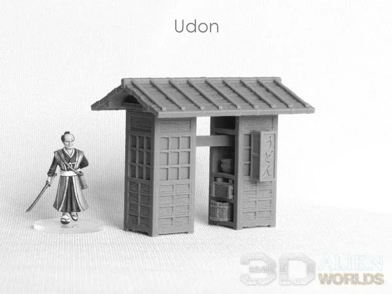 Tabletop Terrain Scatter Terrain Samurai Market Stalls
