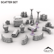 Tabletop Terrain Scatter Terrain Scatter Set - To'ka Station