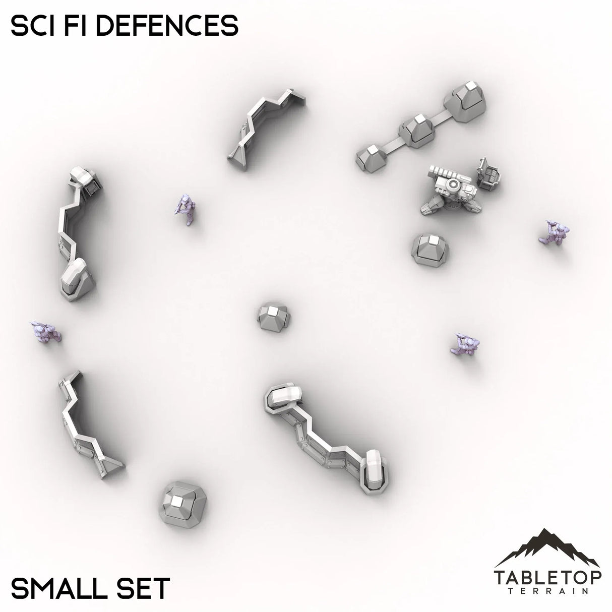 Tabletop Terrain Scatter Terrain Sci Fi Defences