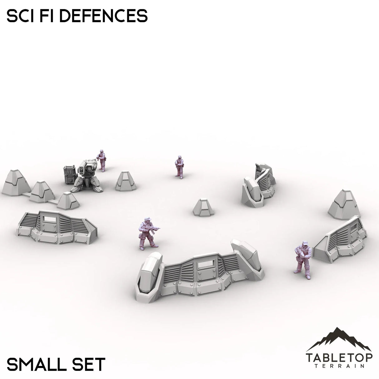 Tabletop Terrain Scatter Terrain Sci Fi Defences