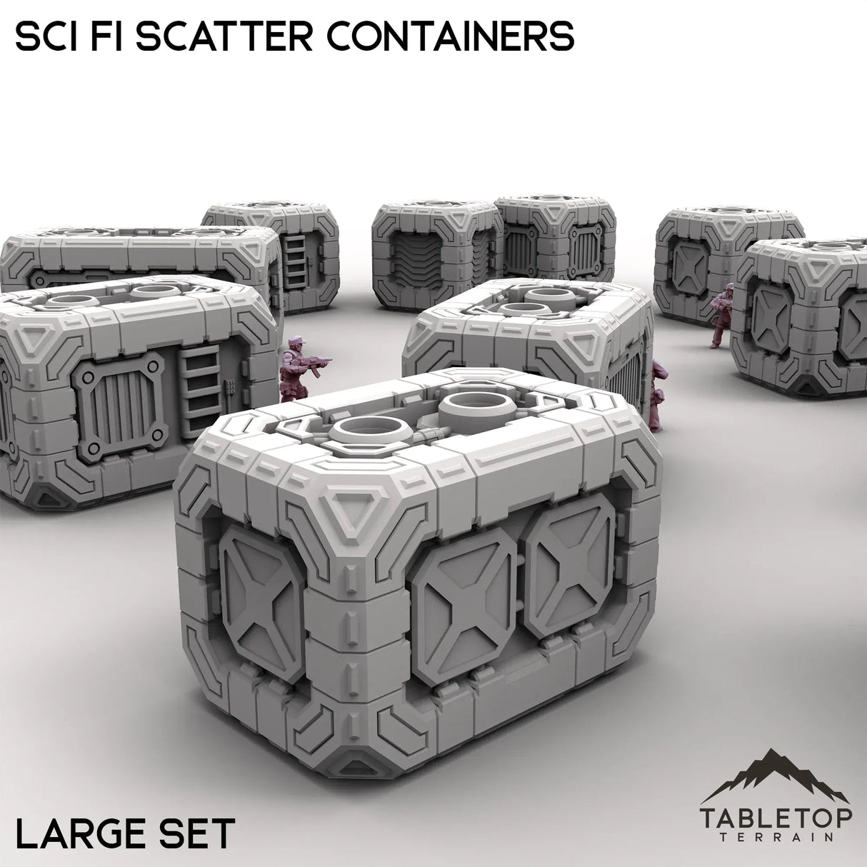 Tabletop Terrain Scatter Terrain Sci Fi Scatter Containers