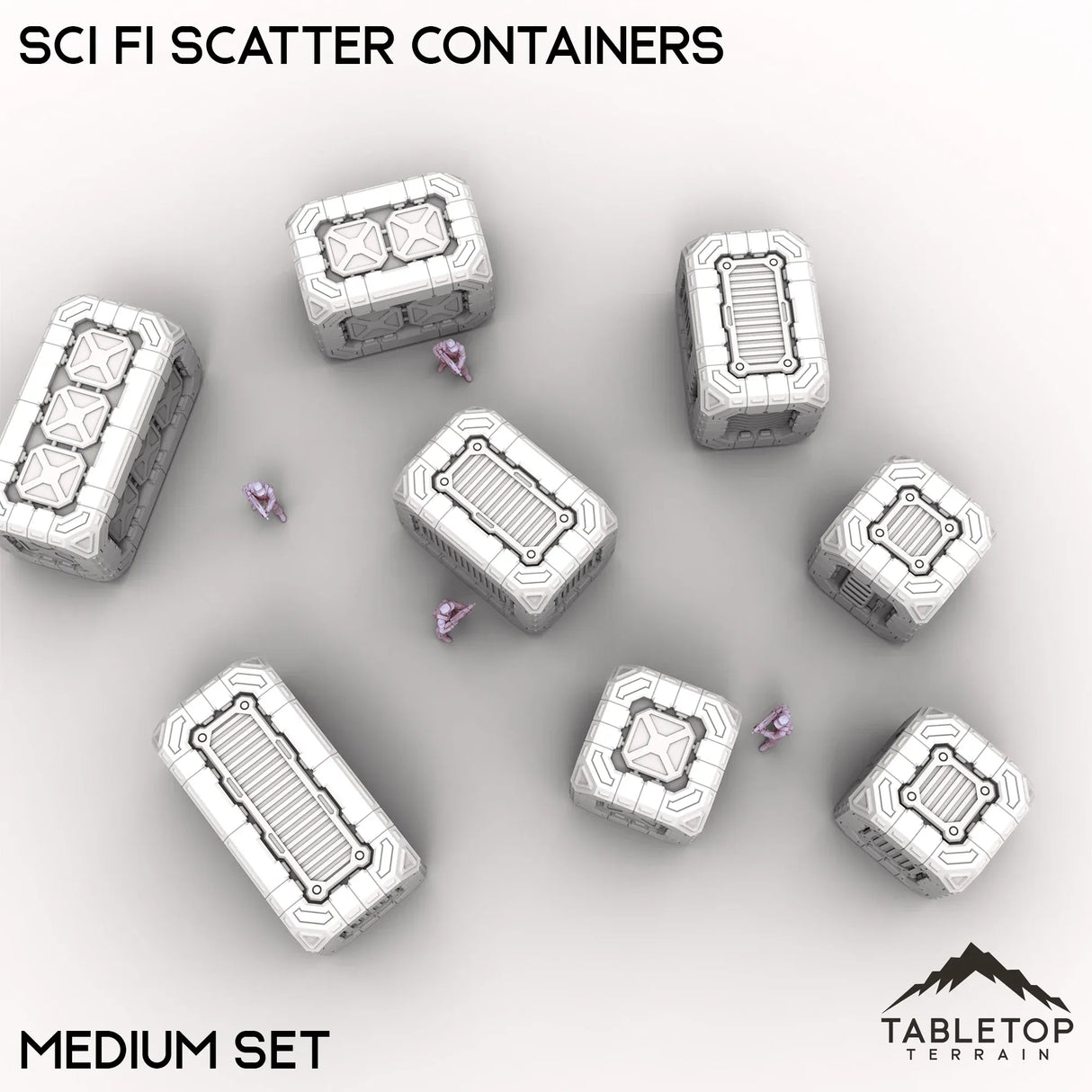 Tabletop Terrain Scatter Terrain Sci Fi Scatter Containers