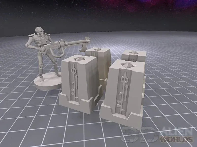 Tabletop Terrain Scatter Terrain Slumbering Machines Kill Team Arena