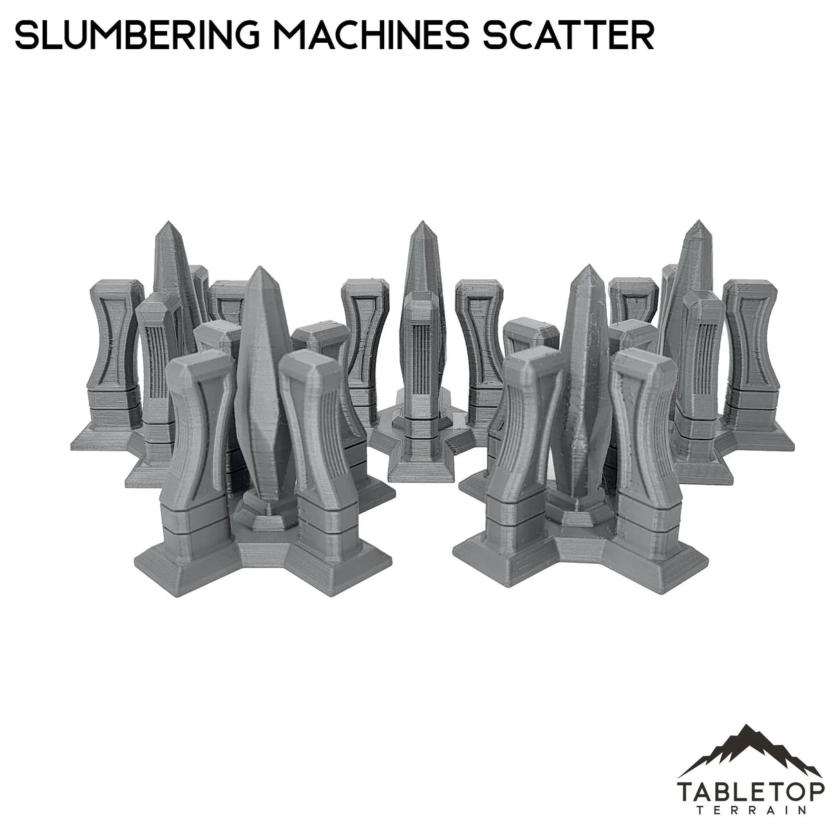 Tabletop Terrain Scatter Terrain Slumbering Machines Scatter Set