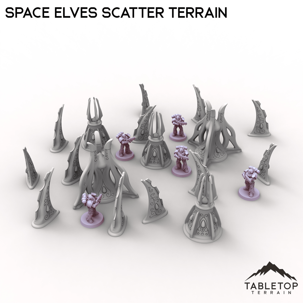 Tabletop Terrain Scatter Terrain Space Elves Scatter Terrain