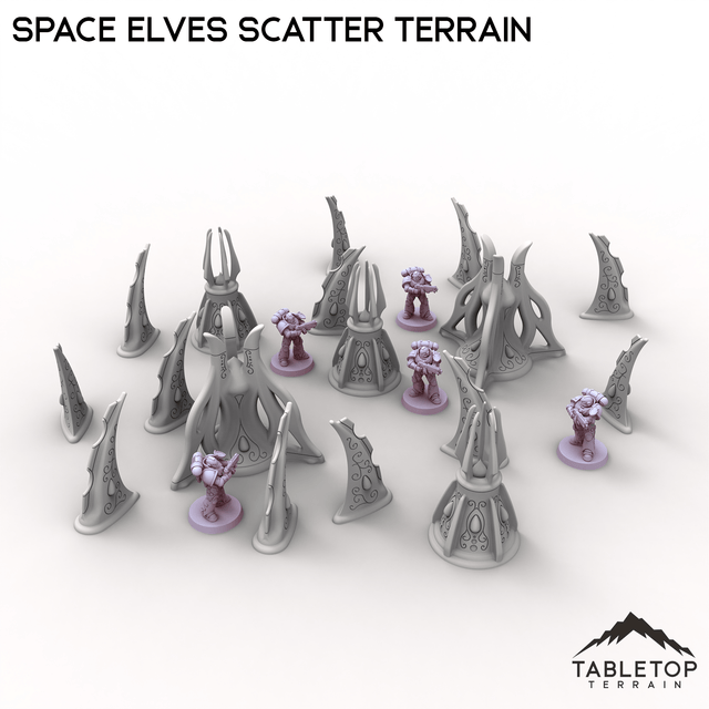 Tabletop Terrain Scatter Terrain Space Elves Scatter Terrain
