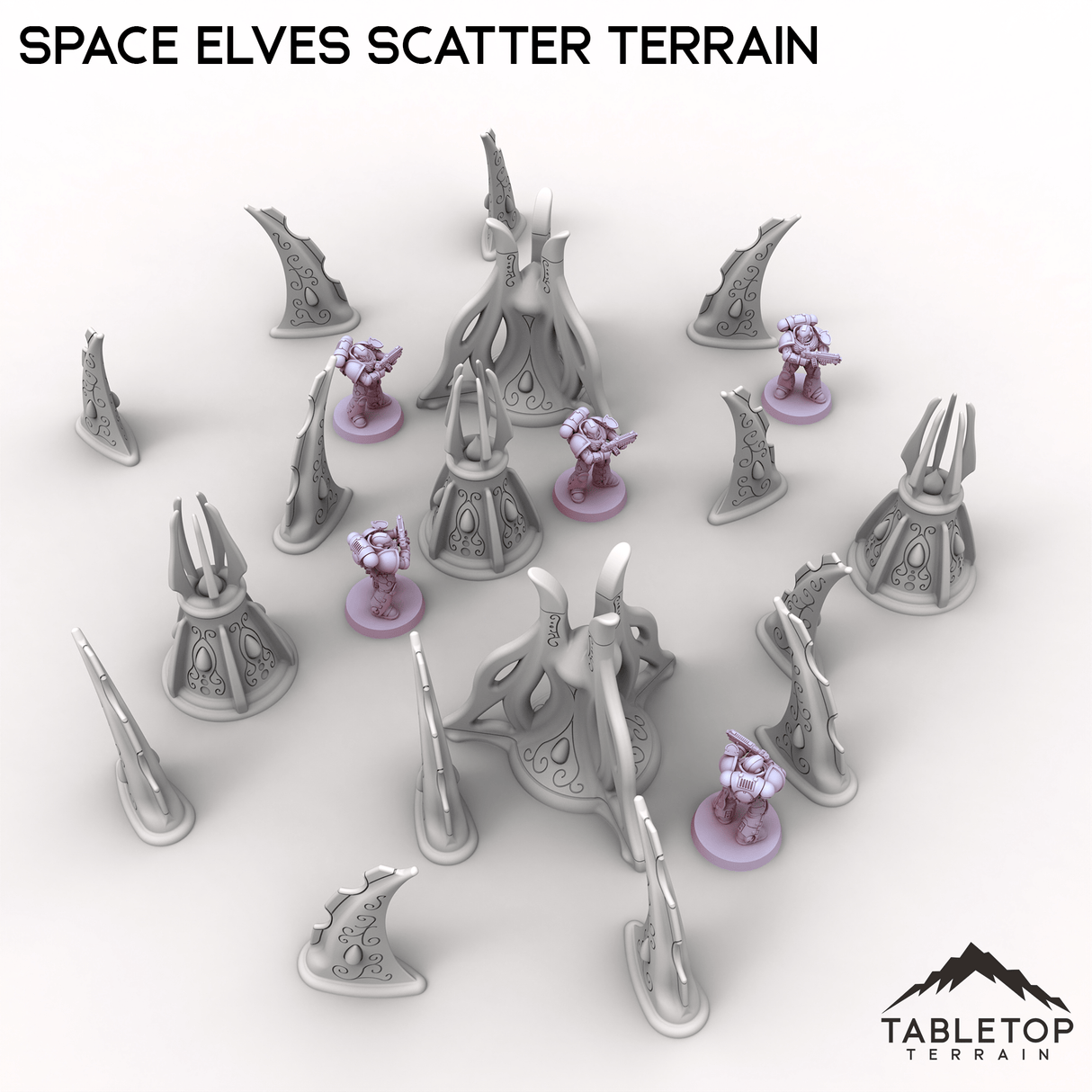 Tabletop Terrain Scatter Terrain Space Elves Scatter Terrain