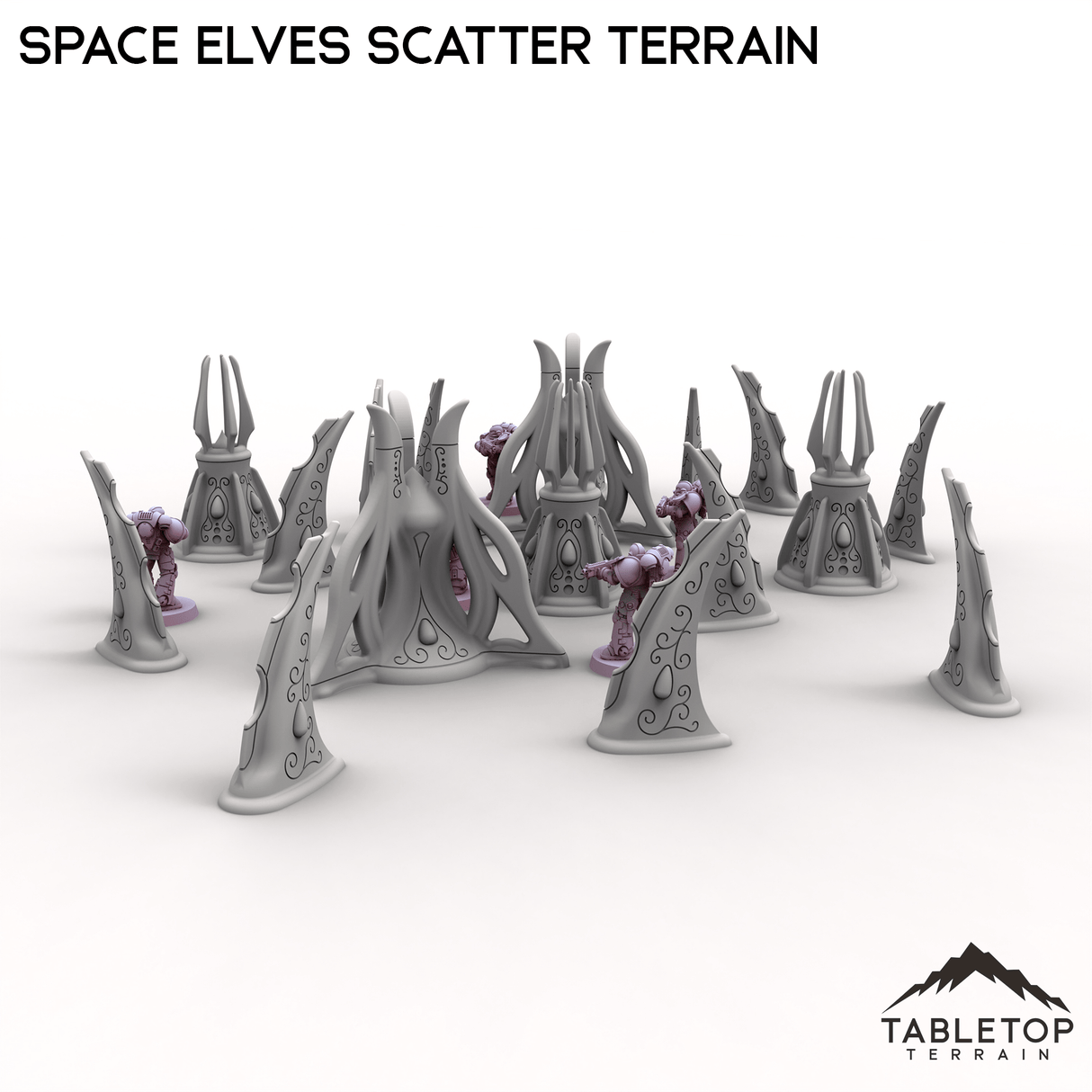 Tabletop Terrain Scatter Terrain Space Elves Scatter Terrain