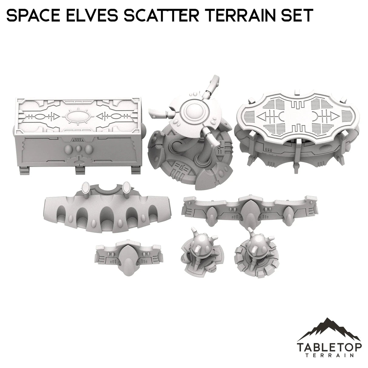 Tabletop Terrain Scatter Terrain Space Elves Scatter Terrain Set