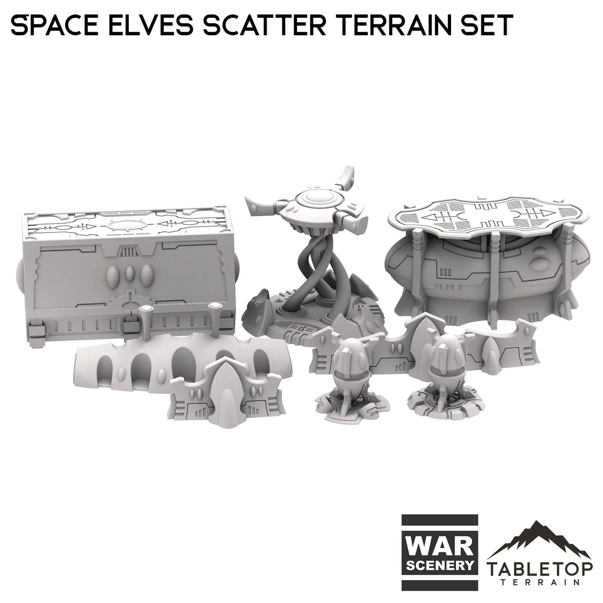 Tabletop Terrain Scatter Terrain Space Elves Scatter Terrain Set