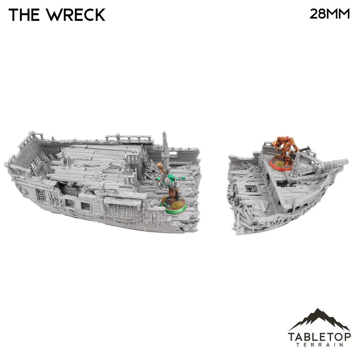 Tabletop Terrain Scatter Terrain The Wreck - Pirate Scatter Terrain