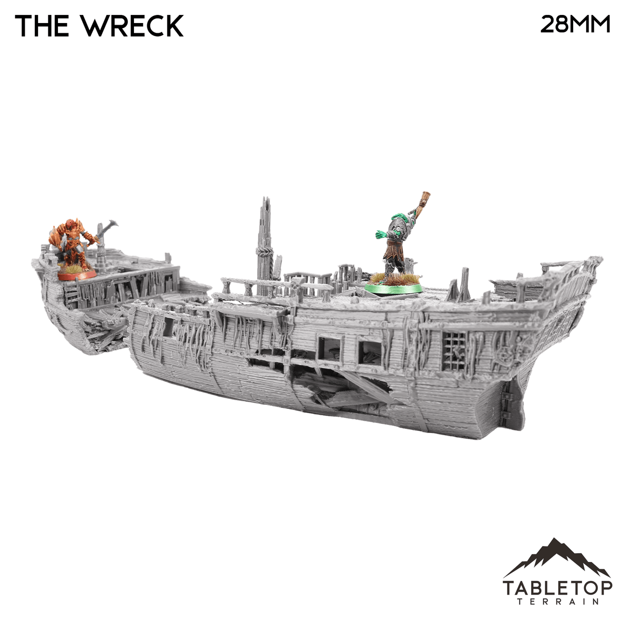 Tabletop Terrain Scatter Terrain The Wreck - Pirate Scatter Terrain