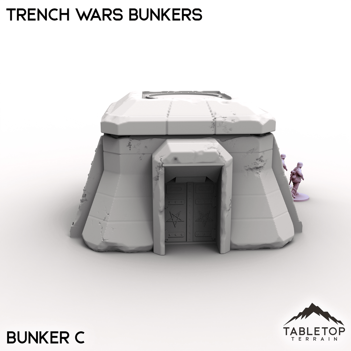Tabletop Terrain Scatter Terrain Trench Wars Bunkers