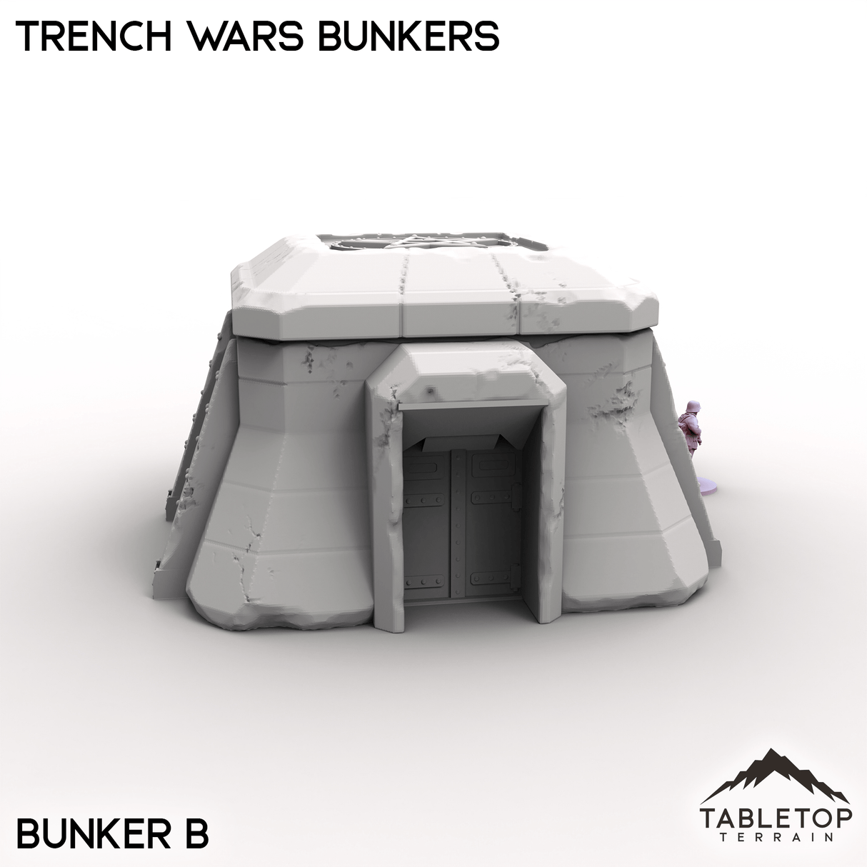 Tabletop Terrain Scatter Terrain Trench Wars Bunkers