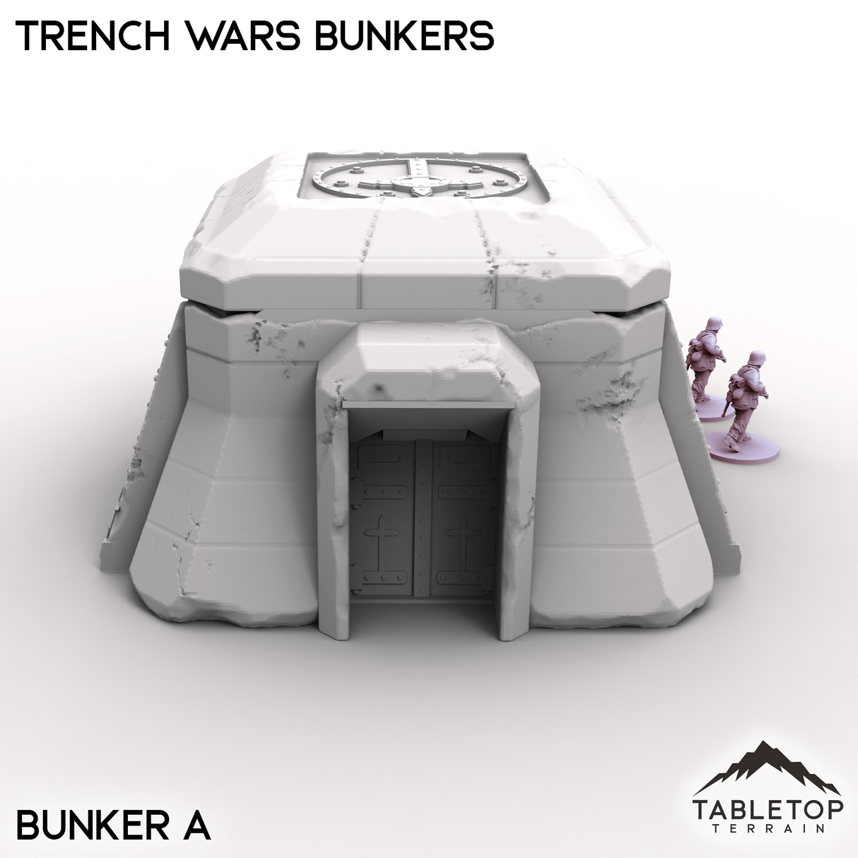 Tabletop Terrain Scatter Terrain Trench Wars Bunkers