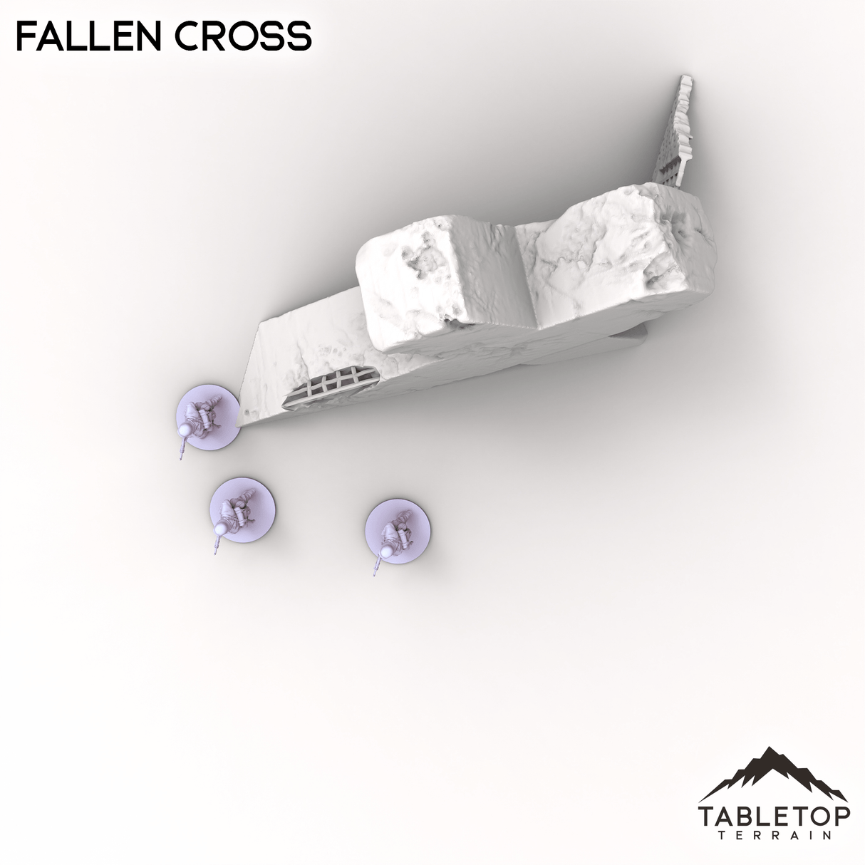 Tabletop Terrain Scatter Terrain Trench Wars Fallen Cross
