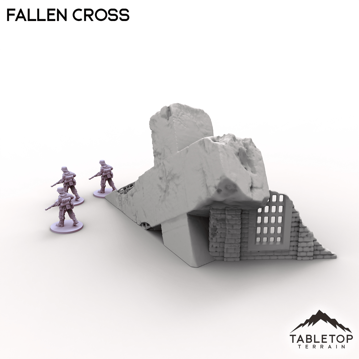 Tabletop Terrain Scatter Terrain Trench Wars Fallen Cross