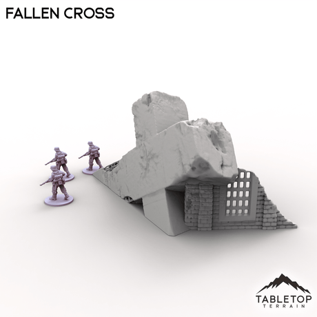 Tabletop Terrain Scatter Terrain Trench Wars Fallen Cross