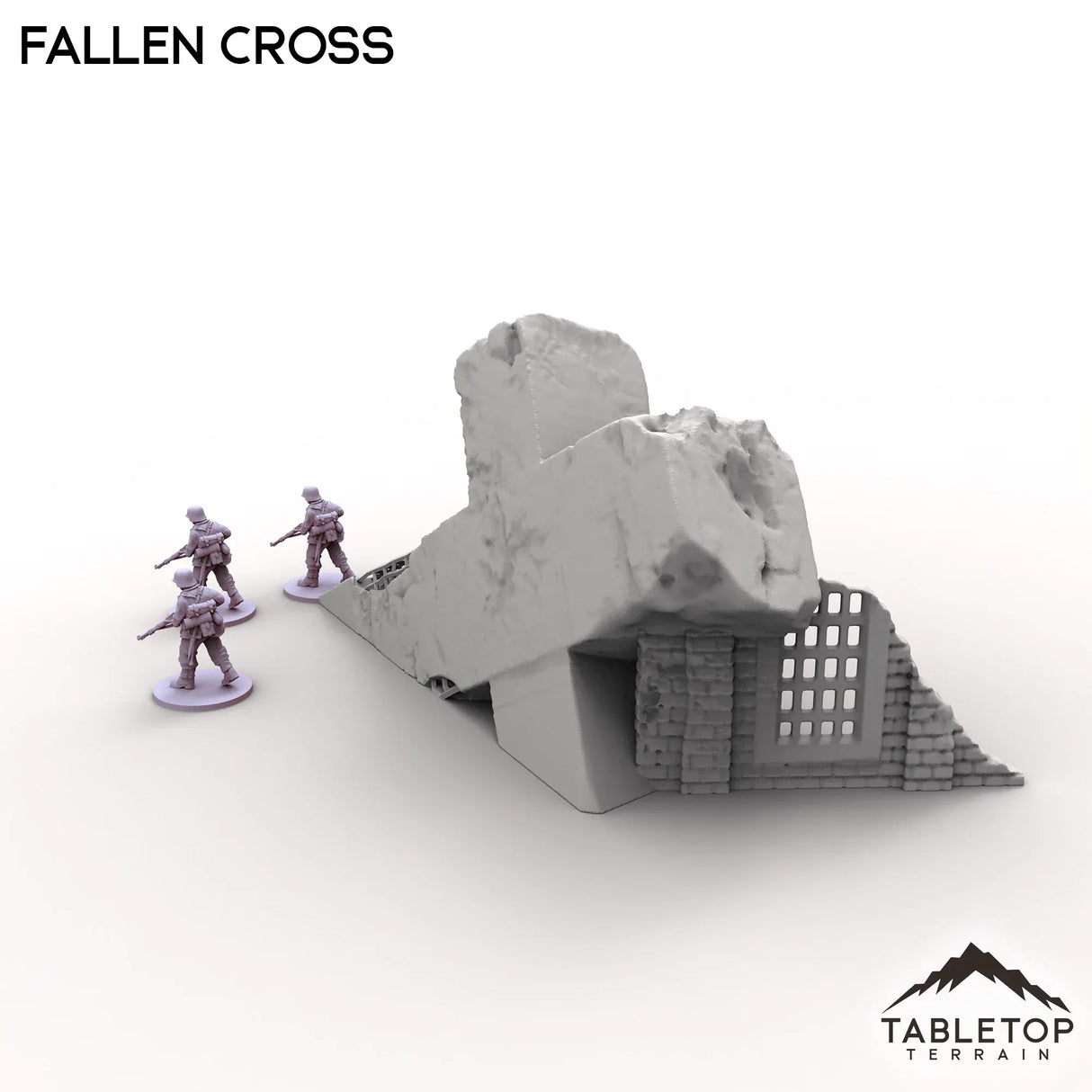 Tabletop Terrain Scatter Terrain Trench Wars Fallen Cross