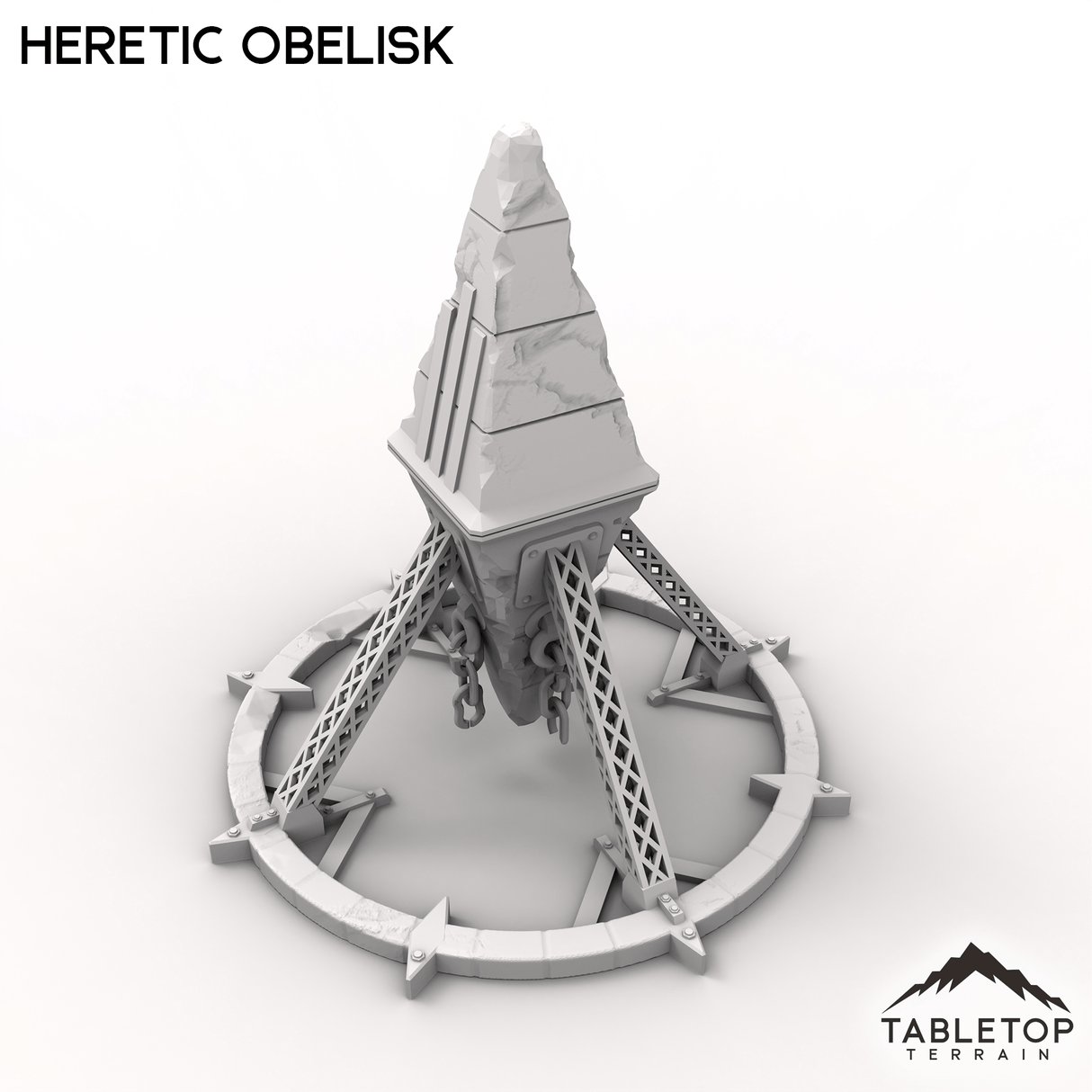 Tabletop Terrain Scatter Terrain Trench Wars Heretic Obelisk