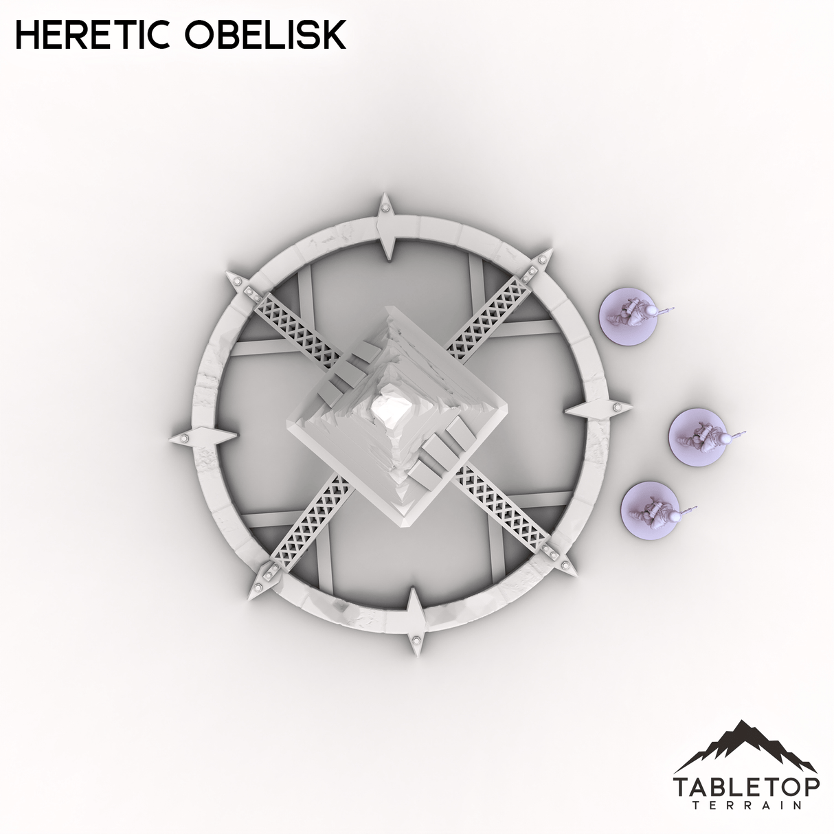 Tabletop Terrain Scatter Terrain Trench Wars Heretic Obelisk