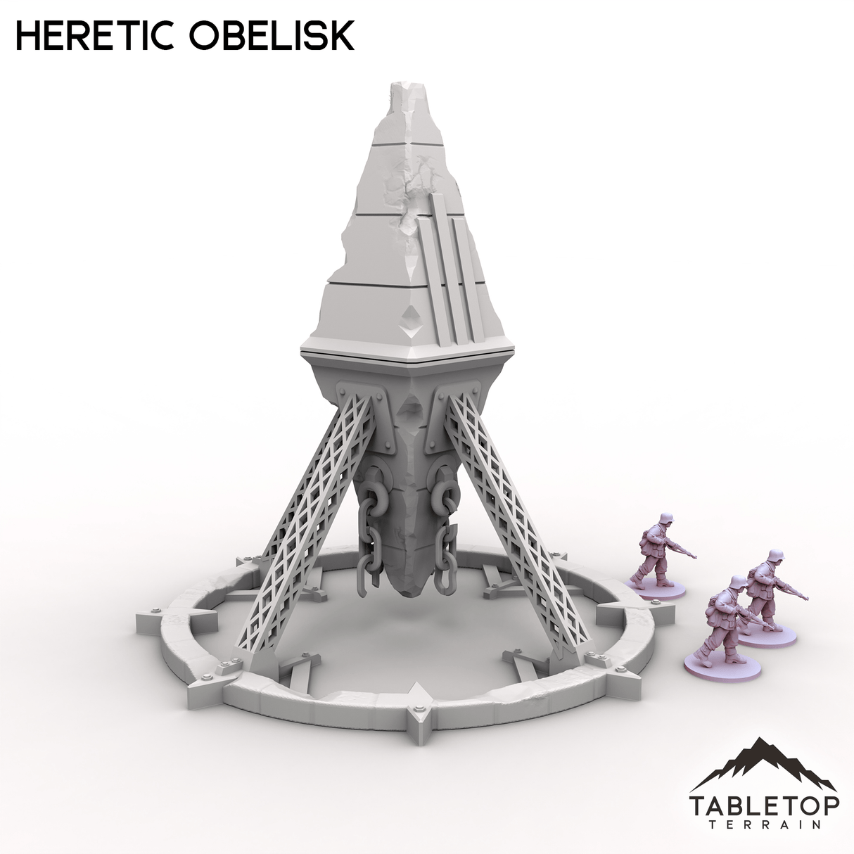 Tabletop Terrain Scatter Terrain Trench Wars Heretic Obelisk