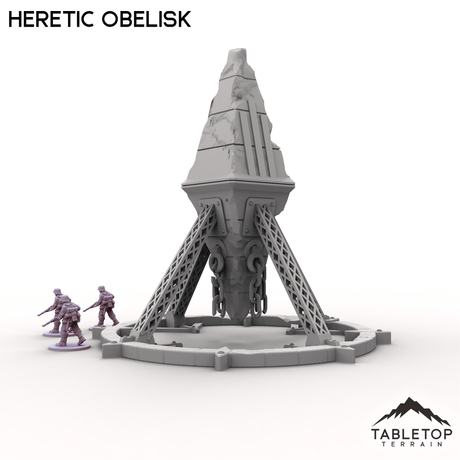 Tabletop Terrain Scatter Terrain Trench Wars Heretic Obelisk