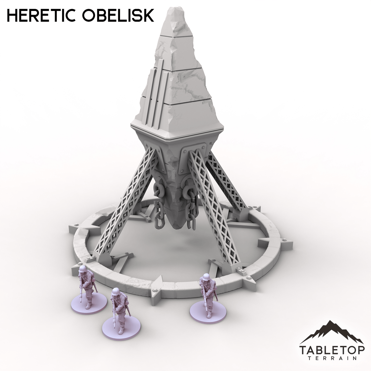 Tabletop Terrain Scatter Terrain Trench Wars Heretic Obelisk