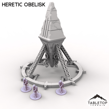 Tabletop Terrain Scatter Terrain Trench Wars Heretic Obelisk