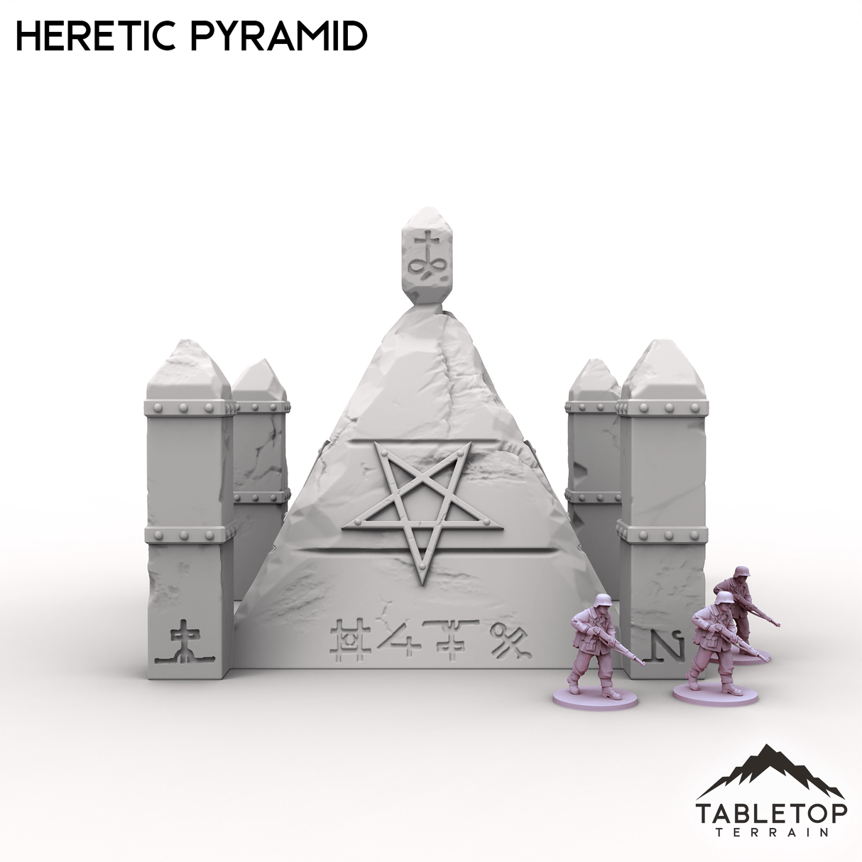 Tabletop Terrain Scatter Terrain Trench Wars Heretic Pyramid