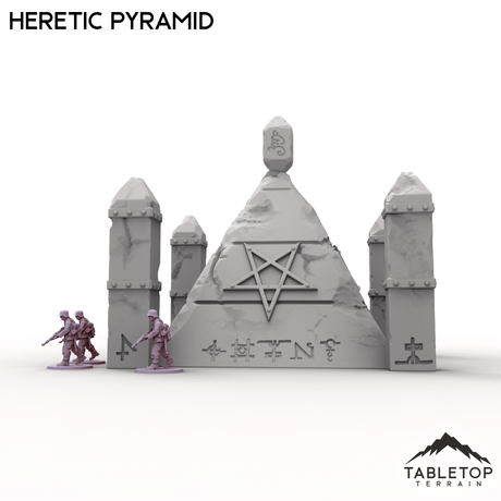 Tabletop Terrain Scatter Terrain Trench Wars Heretic Pyramid