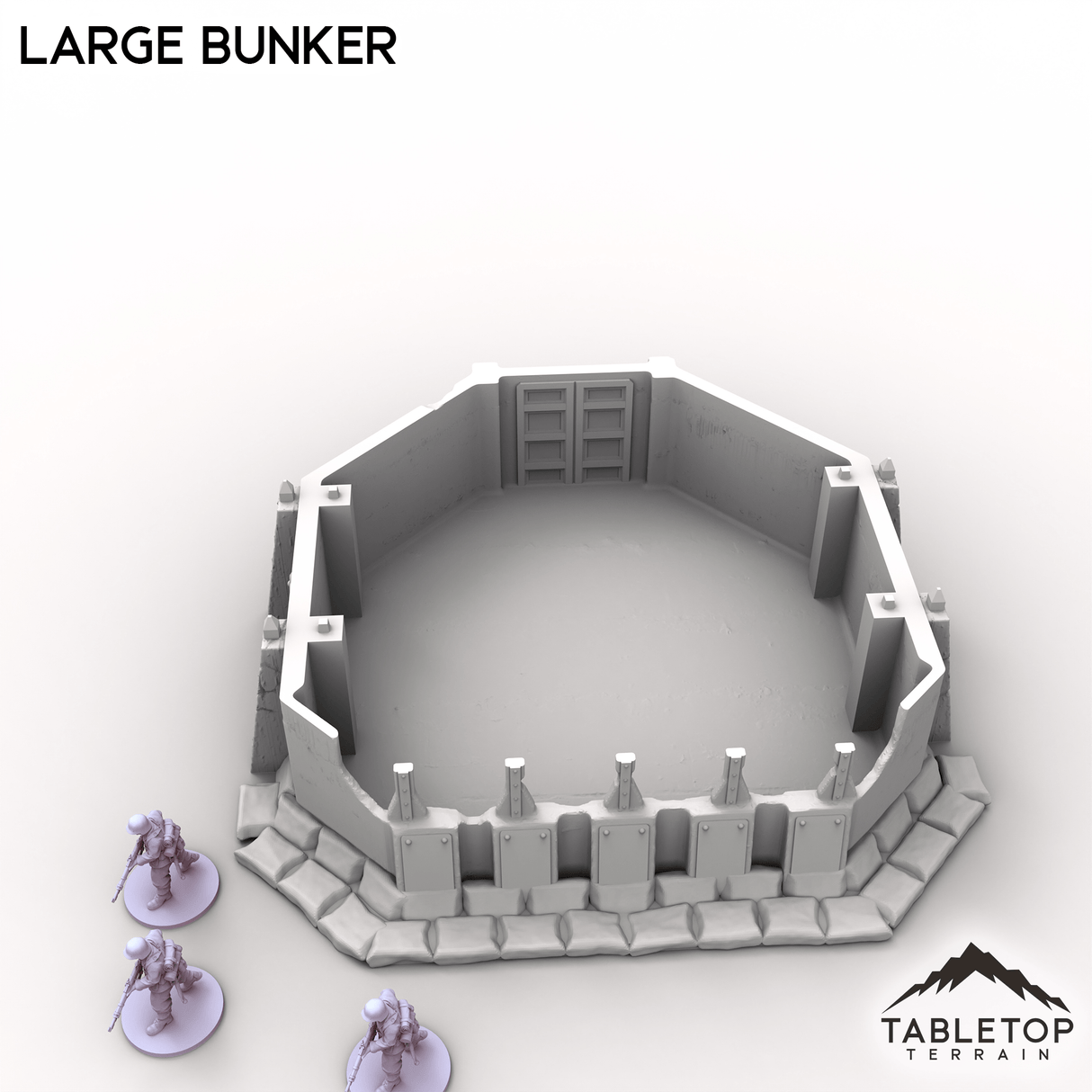 Tabletop Terrain Scatter Terrain Trench Wars Large Bunker
