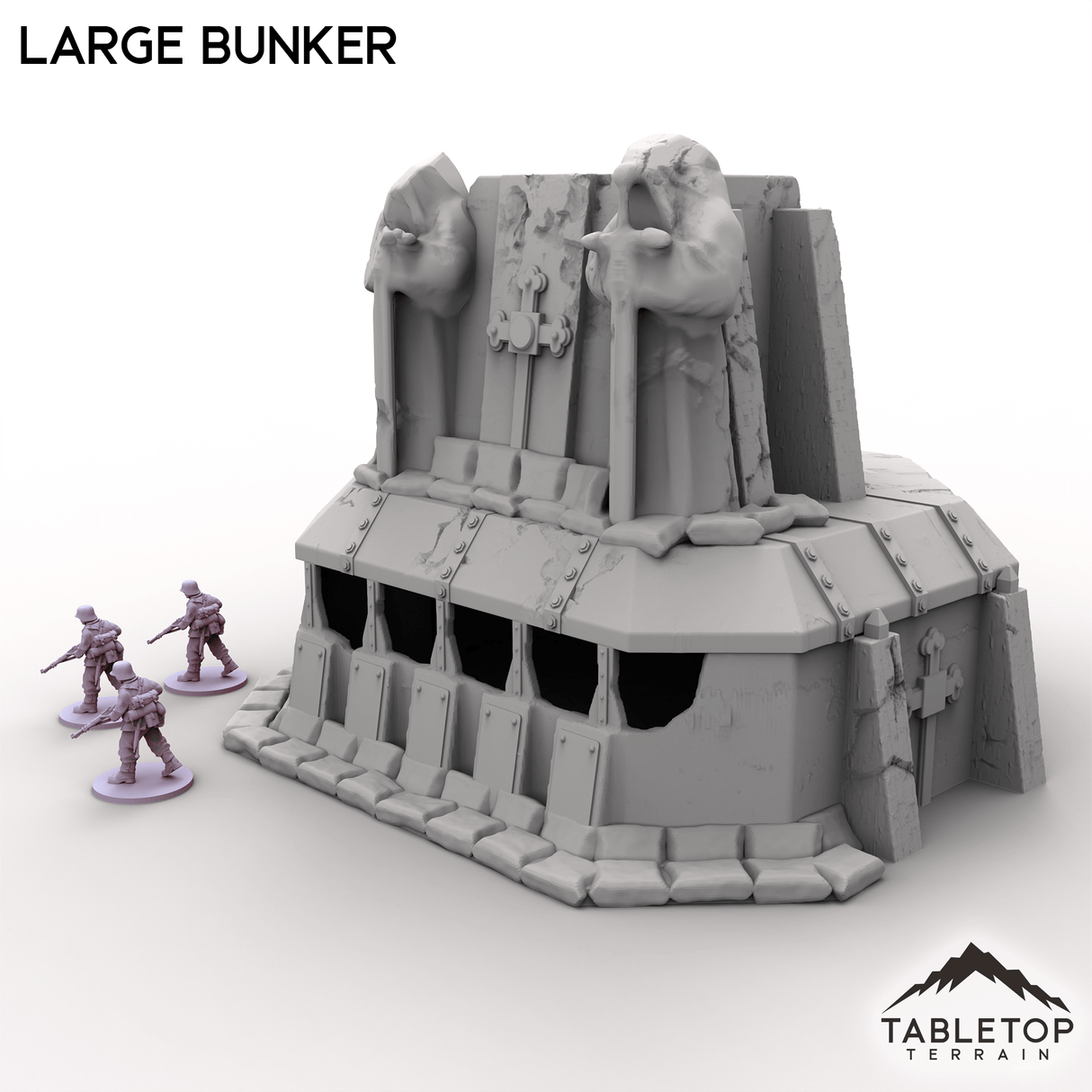 Tabletop Terrain Scatter Terrain Trench Wars Large Bunker