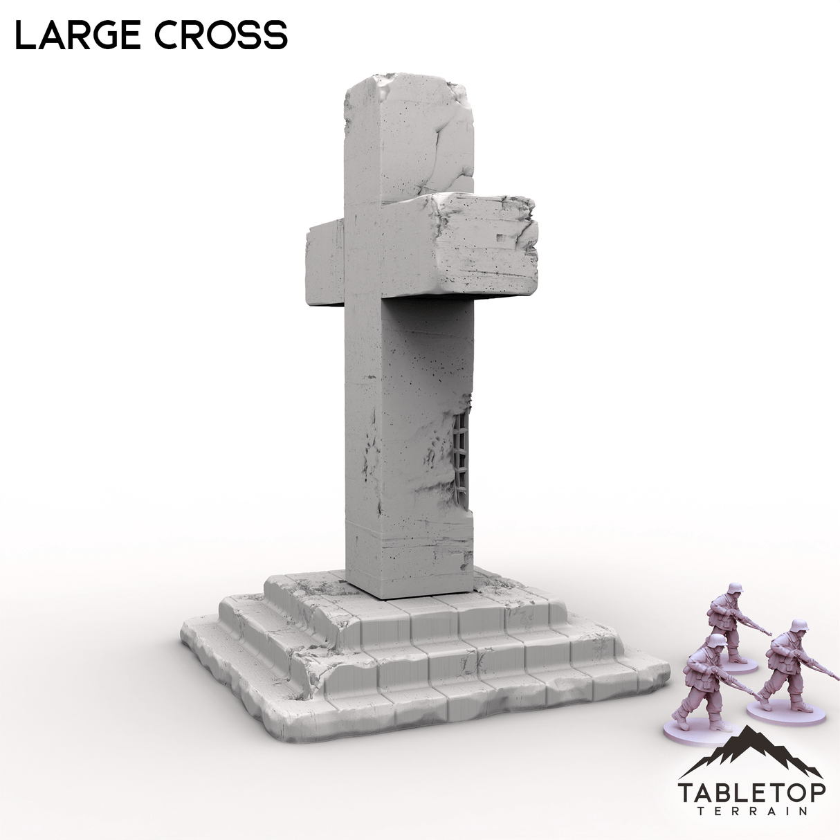 Tabletop Terrain Scatter Terrain Trench Wars Large Cross