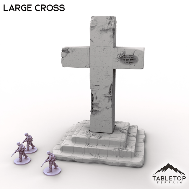 Tabletop Terrain Scatter Terrain Trench Wars Large Cross