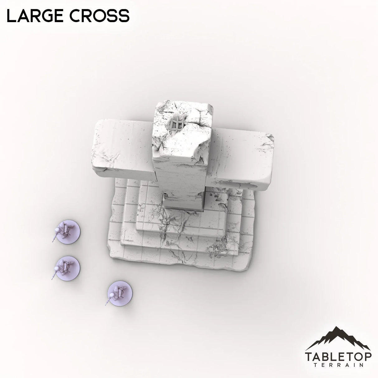 Tabletop Terrain Scatter Terrain Trench Wars Large Cross