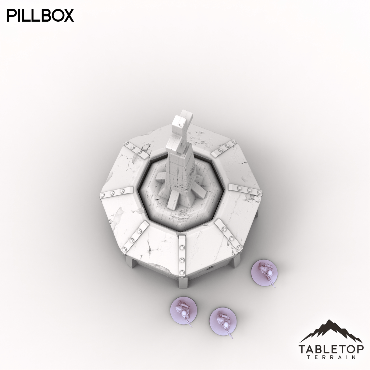 Tabletop Terrain Scatter Terrain Trench Wars Pillbox