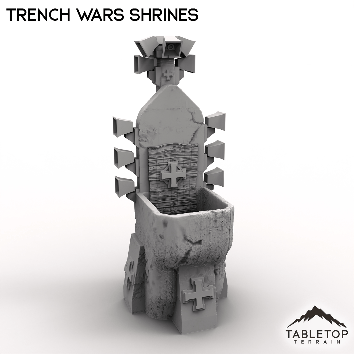 Tabletop Terrain Scatter Terrain Trench Wars Shrines