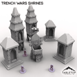Tabletop Terrain Scatter Terrain Trench Wars Shrines