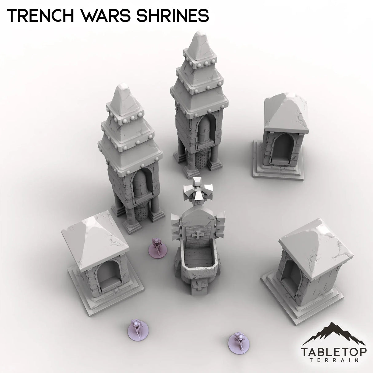 Tabletop Terrain Scatter Terrain Trench Wars Shrines