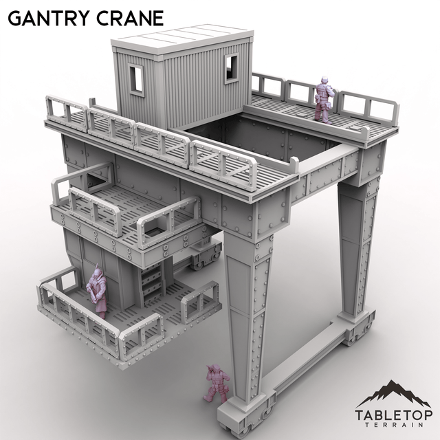 Tabletop Terrain Scatter Terrain UnderNidus Gantry Crane
