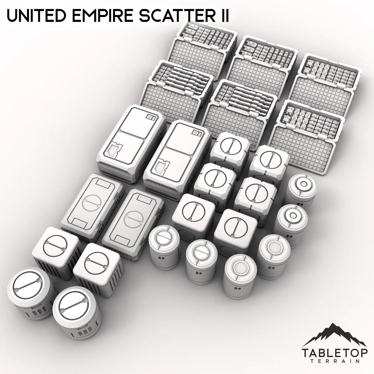 Tabletop Terrain Scatter Terrain United Empire Scatter II