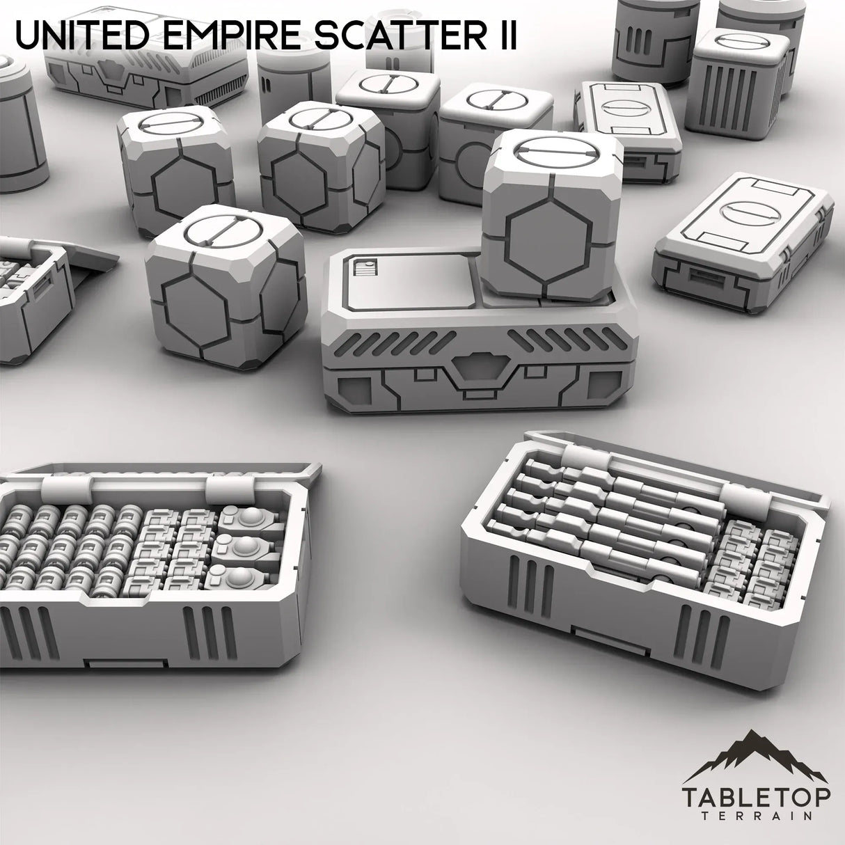 Tabletop Terrain Scatter Terrain United Empire Scatter II