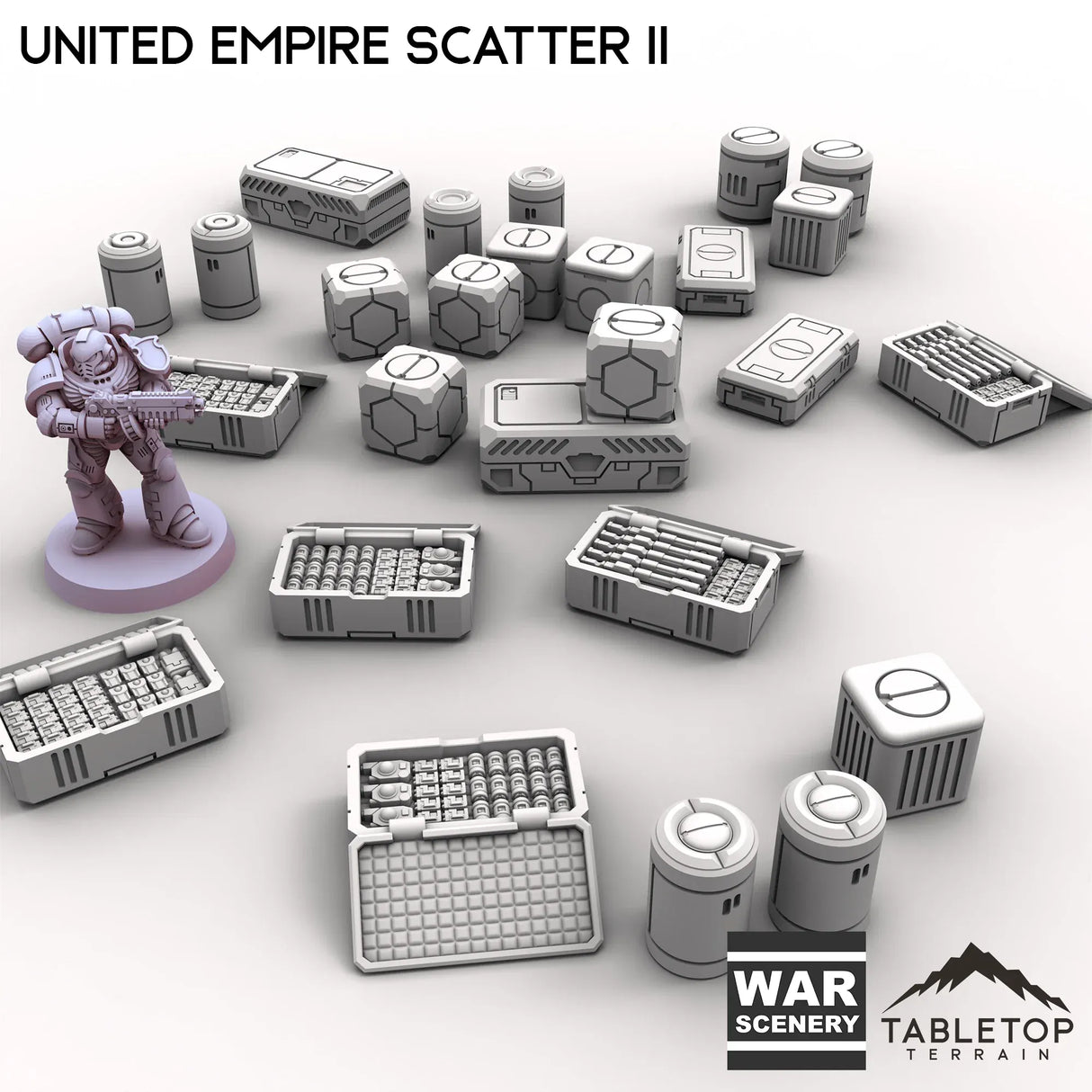 Tabletop Terrain Scatter Terrain United Empire Scatter II