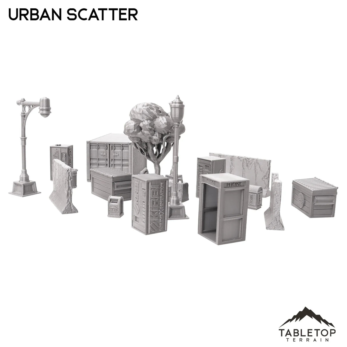 Tabletop Terrain Scatter Terrain Urban Scatter